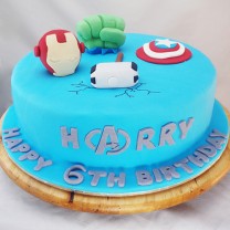 Superheroes - Avengers Cake (D,V)